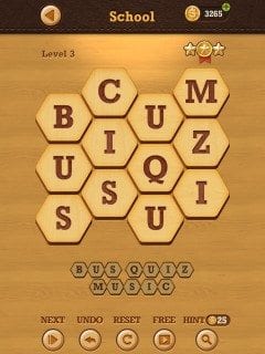 Words Crush Hidden Theme School Level 3