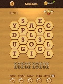 Words Crush Hidden Theme Science Level 5