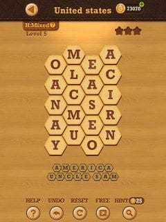 Words Crush Hidden Theme United States Level 5