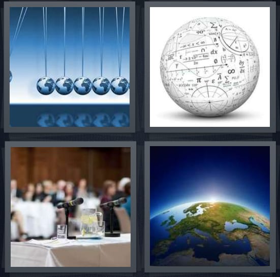 Magnets, Globe, Panel, Earth