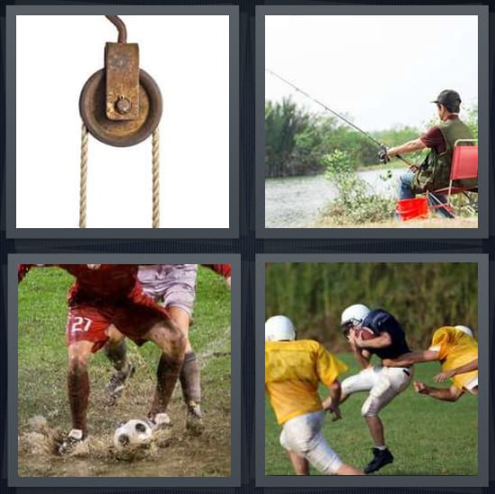 Pulley, Fishing, Soccer, Football