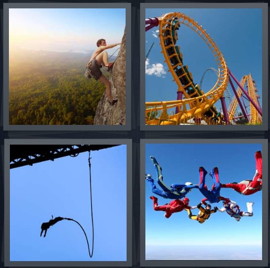 Climb, Rollercoaster, Bungie, Skydive