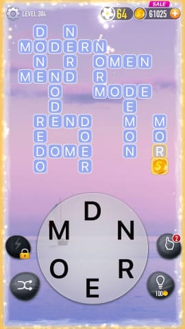 Wordscapes level 303 answers