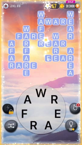 Word Crossy Level 818 Answers